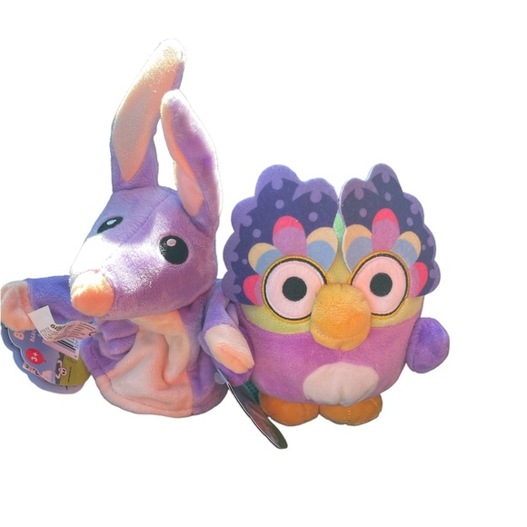 Other - Purple and Orange Stuffed Animal Set